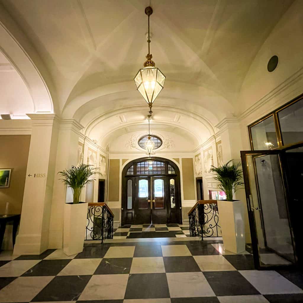Foyer of the Elite Grand Hotel - Gävle, Sweden (Sverige)