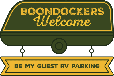 An illustration logo of Boondockers Welcome
