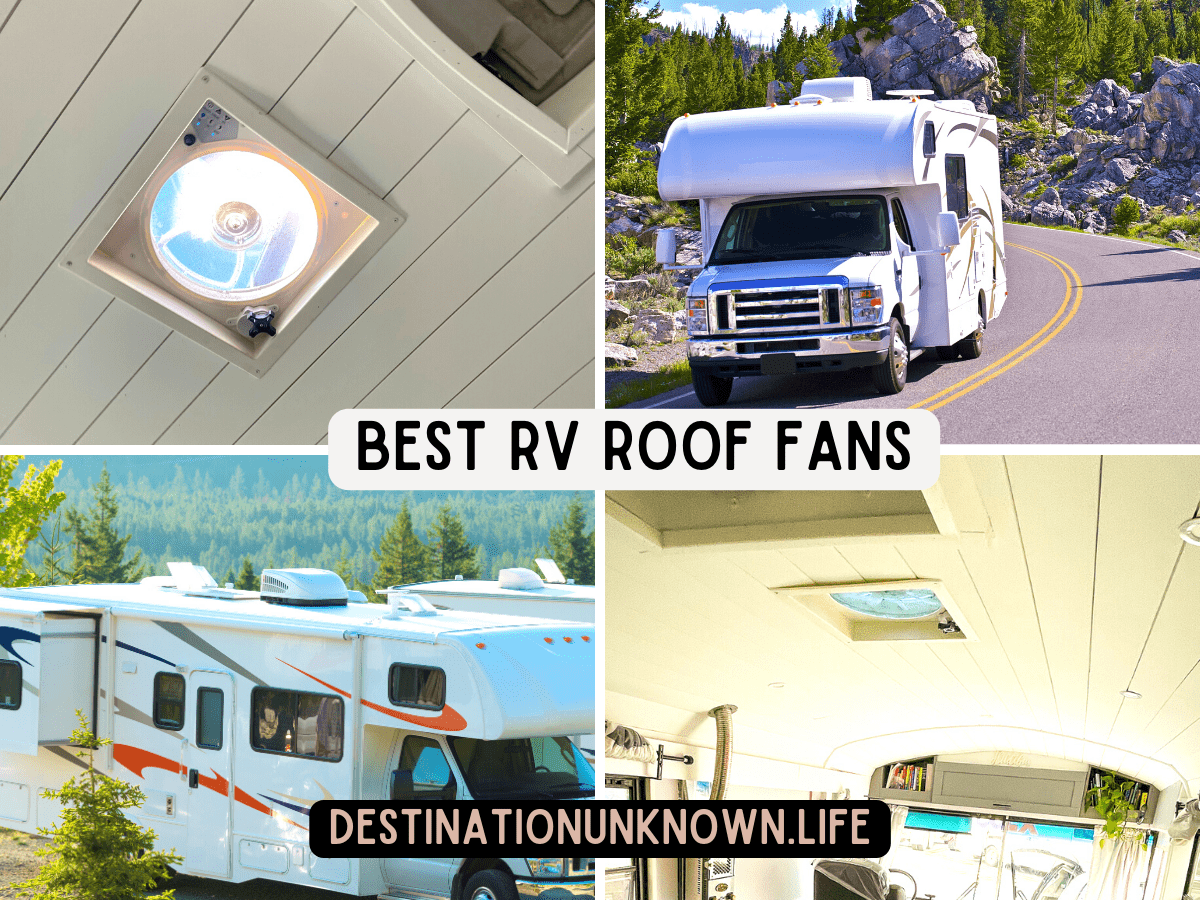11” Manual RV Roof Vent Fan with 3 Speeds – HikeCrew