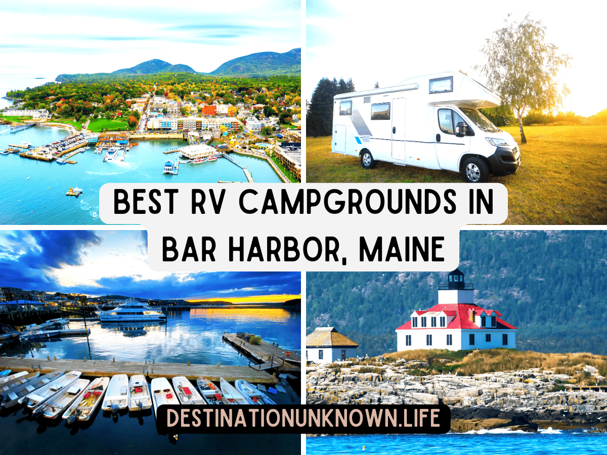 7 Best RV campgrounds in Bar Harbor, Maine to Camp at in 2024 Destination Unknown