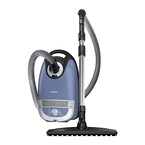 Miele Complete Hardfloor Bagged Canister Vacuum Cleaner, C2 Hard Floor, Tech Blue