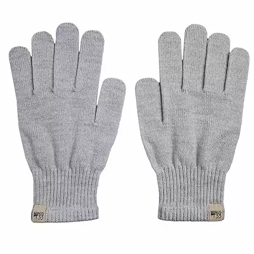 Minus33 Merino Wool Glove Liner - Warm Base Layer - Ski Liner Glove - 3 Season Wear - Multiple Colors and Sizes