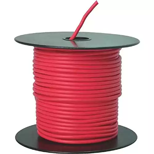 Woods 55669123 Primary Wire, 14-Gauge, Red, 100 Ft