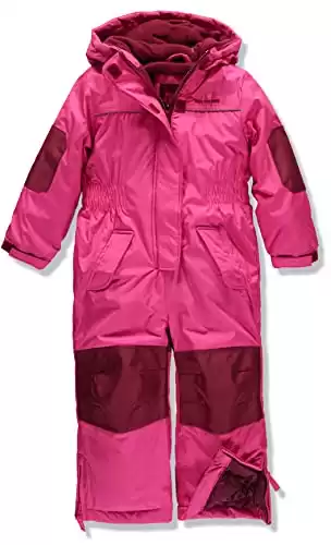 Pink Platinum Girls Snow Mobile One-Piece Ski Waterproof Baby Snowsuit for Toddlers