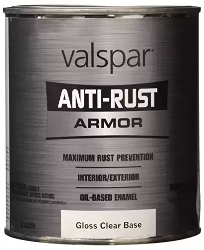 1 Quart Clear Base Gloss Anti Rust Armor Oil Based Enamel Paint 44